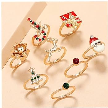 m*c様 2011年クリスマス限定リング Amazon.co.jp: クリスマス装飾リング 指輪 クリスマステーマ